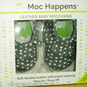 Itzy Ritzy Moc Happens Moccasins Shoes Baby Infant